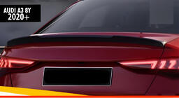 Audi A3 2020- DPT V-2 Spoiler (Limousine, Schwarz Hochglanz) Foto 1