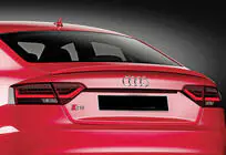 Audi A5 2007-2015 DPT V-2 Spoiler (für Sedan, Schwarz Hochglanz) Foto 4