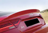 Audi A5 2007-2015 DPT V-2 Spoiler (für Sedan, Schwarz Hochglanz) Foto 6