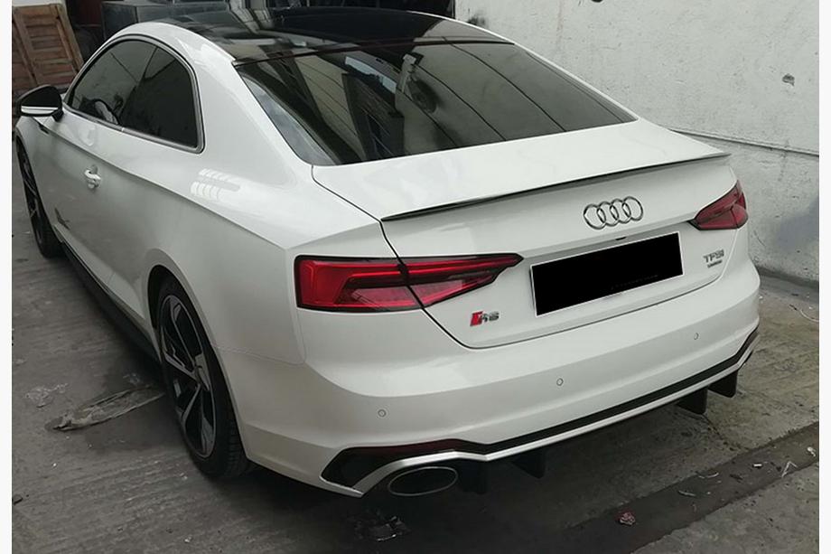 Audi A5 2016-2025 DPT V-1 Spoiler (2016-2021, 2-türig, zum Lackieren) Foto 12