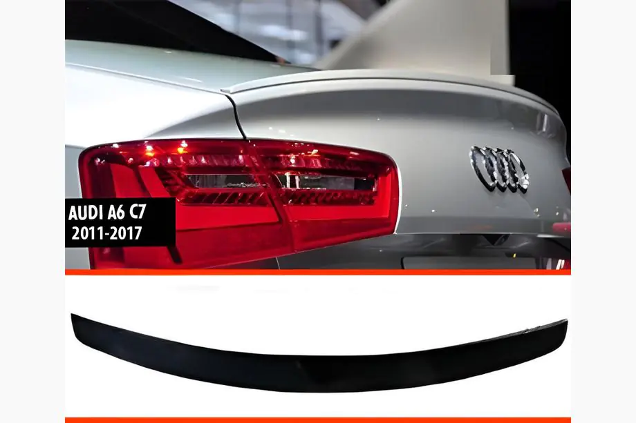 Audi A6 C7 2011–2018 DPT V1 Heckspoiler (Limousine, schwarz glänzend) Foto 1