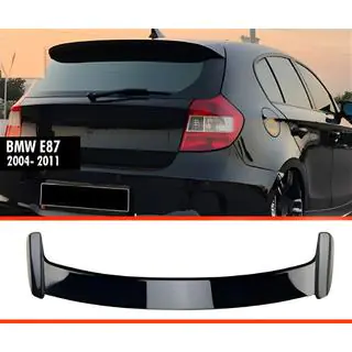 DPT Heckspoiler (für E81/E87, Schwarz Glanz) Foto 1