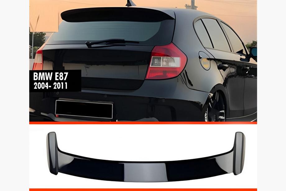 BMW 1 Series E81/E82/E87/E88 2004-2011 DPT Heckspoiler (für E81/E87, Schwarz Glanz) Image