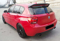 BMW 1 Series F20/F21 2011-2019 DPT V1 Heckspoiler (für F20/F21, Schwarz Glanz) Foto 2