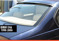 BMW 3 Series E46 1998-2006 Heckspoilerblende (für SD, Schwarz Glanz) Foto 1
