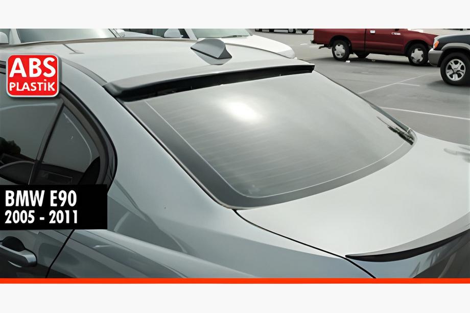 BMW 3 Series E90/E91 2005-2011 ACS-Style Heckspoiler (Schwarz Glanz) Foto 2
