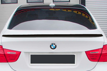 BMW 3 Series E90/E91 2005-2011 Spoiler M3-Style (für E90, Schwarz Glanz) Foto 4