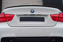 BMW 3 Series E90/E91 2005-2011 Spoiler M3-Style (für E90, Schwarz Glanz) Foto 3