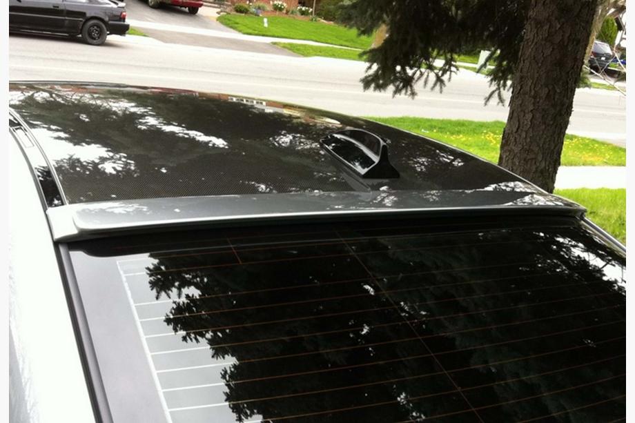 BMW 3 Series E92/E93 2006–2013 ACS-Style Heckspoilerblende (für E92, Schwarz Glanz) Image