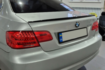 BMW 3 Series E92/E93 2006–2013 Spoiler M3-Style (für E92, Schwarz Glanz) Foto 1