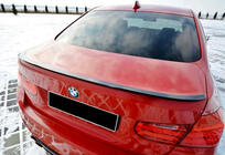 BMW 3 Series F30/F31 2012-2019 Spoiler MXD-Style (für F30/F80, Schwarz Glanz) Foto 1