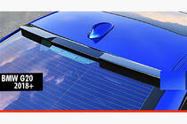 BMW 3 Series G20/G21 2018- Heckspoiler Blende (für G20/G80, Schwarz Glanz) Foto 1