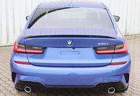 BMW 3 Series G20/G21 2018- Spoiler MP-Style (für G20/G80, Schwarz Glanz) Foto 2