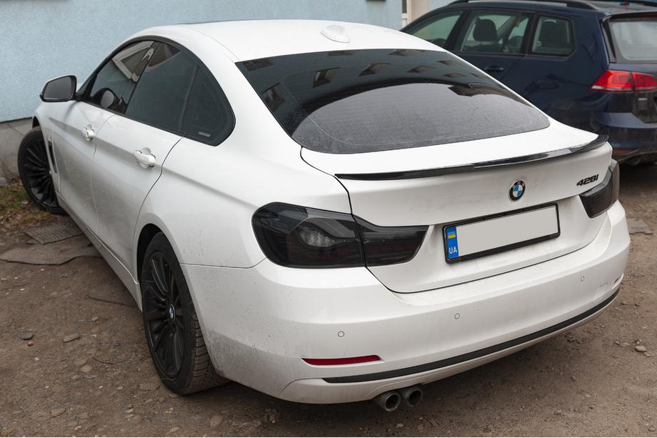 BMW 4 Series F32/F33/F36 2012-2020 PSM-Style Heckspoiler (für F32, Schwarz Glanz) Image