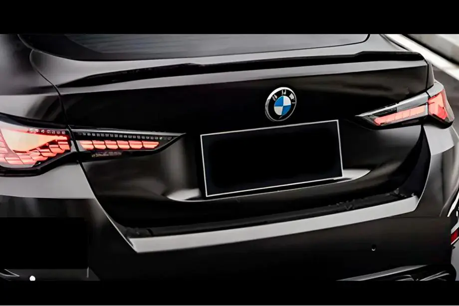 BMW 4 Series G22/23/26 2020- Spoiler M4-Style (für G26, Schwarz Glanz) Foto 1