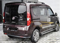 Fiat Doblo II 2010-2022 DPT Heckspoiler (Schwarz Glanz) Foto 1