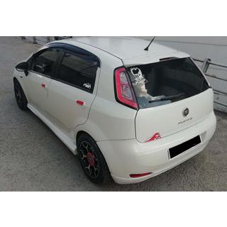 DPT Heckspoiler (Schwarz Glanz) Fiat Punto Grande/EVO 2006-2018 Foto 1