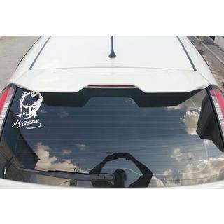 DPT Heckspoiler (Schwarz Glanz) Fiat Punto Grande/EVO 2006-2018 Foto 2