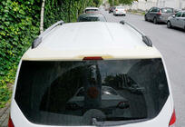 Ford Courier 2014-2023 DPT Heckspoiler (Schwarz Glanz) Foto 3