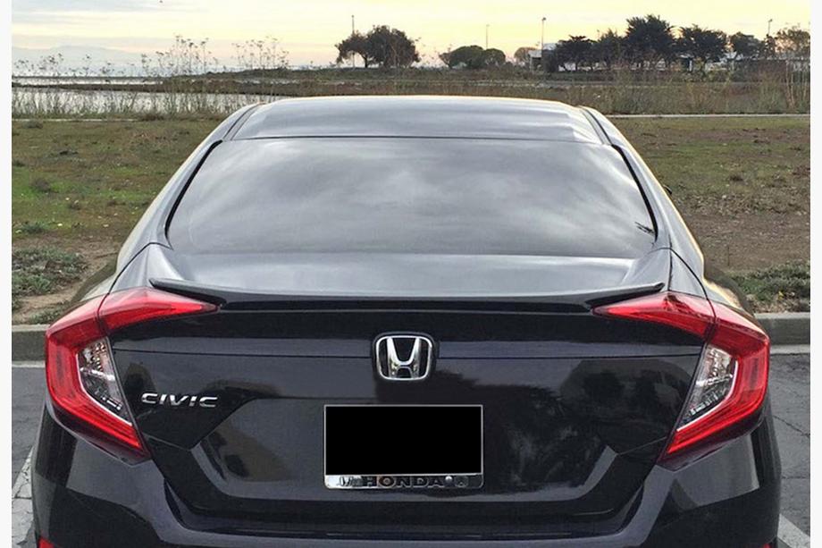 Honda Civic Sedan X 2016-2021 DPT Heckspoiler (grundiert zum Lackieren) Image