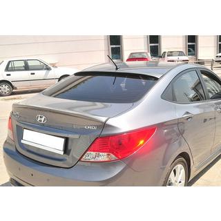 DPT Heckspoiler (Schwarz Glanz) Hyundai Accent 2011-2017 Foto 4