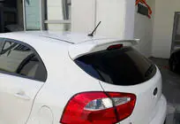 Kia Rio 2012-2017 DPT Heckspoiler (HB, Schwarz Glanz) Foto 1