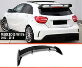 Mercedes A-class W176 2012-2018 Spoiler DPT V-2 (Schwarz Glanz) Foto 1