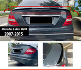 Mercedes C-class W204 2007-2015 DPT V-1 Spoiler (Schwarz Glanz) Foto 1