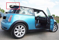 Mini Cooper R50/52/53 2000-2006 DPT Heckspoiler (Schwarz Glanz) Foto 2