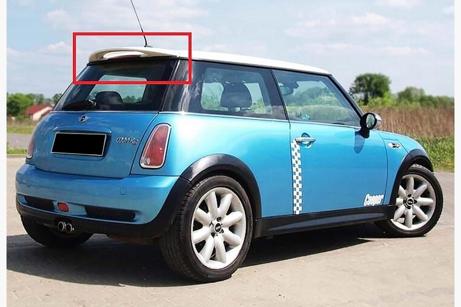 Mini Cooper R50/52/53 2000-2006 DPT Heckspoiler (Schwarz Glanz) Image