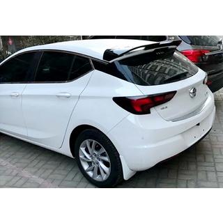 DPT V-1 Spoiler (Schwarz Glanz) Opel Astra K 2016-2021 Foto 2