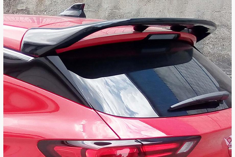 Opel Astra K 2016-2021 Spoiler DPT V-2 (Schwarz Glanz) Image
