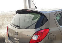 Opel Corsa D 2007-2014 DPT Heckspoiler (Schwarz Glanz) Foto 2