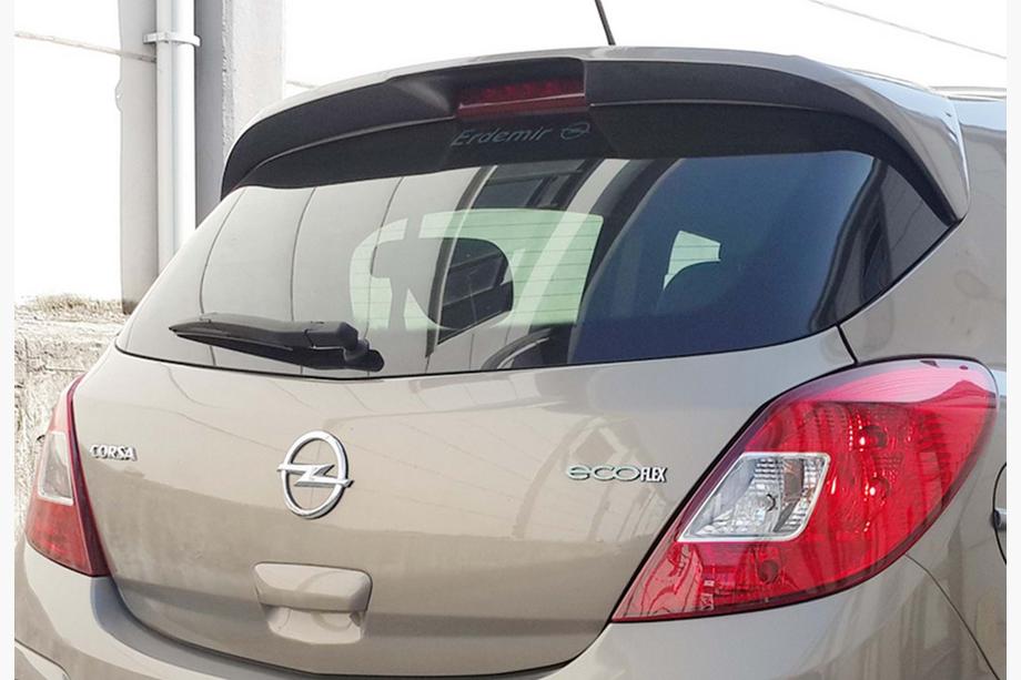Opel Corsa D 2007-2014 DPT Heckspoiler (Schwarz Glanz) Image