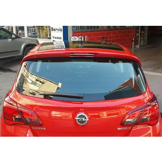 Spoiler DPT V-2 (Schwarz Glanz) Opel Corsa E 2015-2019 Foto 2