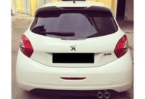 Peugeot 208 2012-2019 DPT Heckspoiler (grundiert zum Lackieren) Foto 4