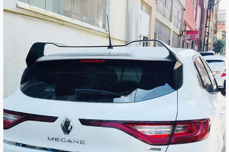 Renault Megane IV 2016-2025 DPT Heckspoiler (HB, Schwarz Glanz) Image