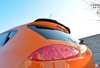 Seat Leon 2005-2012 Heckspoiler DPT V-1 (2009-2012, Schwarz Glanz) Foto 2