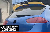 Seat Leon 2005-2012 Heckspoiler DPT V-3 (2009-2012, Schwarz Glanz) Foto 1