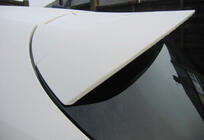 Seat Leon 2005-2012 Spoiler DPT V-4 (2009-2012, Schwarz Glanz) Foto 3