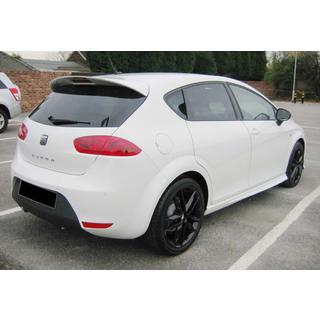Spoiler DPT V-4 (2009-2012, Schwarz Glanz) Seat Leon 2005-2012 Foto 4