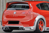 Seat Leon 2005-2012 Heckspoiler DPT V-5 (2005-2009, grundiert) Foto 4