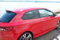 Seat Leon 2013-2020 Spoiler DPT V-1 (2-türig, Schwarz Glanz) Foto 2
