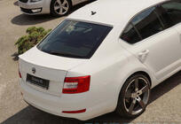 Skoda Octavia III A7 2013-2019 Heckspoiler DPT V-1 (Schwarz Hochglanz) Foto 4
