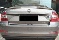 Skoda Octavia III A7 2013-2019 Spoiler DPT V-2 (Schwarz Glanz) Foto 4