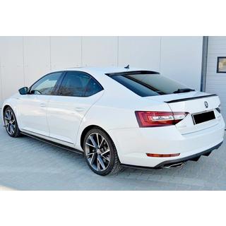 Heckspoiler DPT V-1 (2015-2019, Schwarz Glanz) Skoda Superb 2015-2024 Foto 4