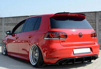 Volkswagen Golf 6 2008-2014 Spoiler DPT V-4 (HB, Schwarz Glanz) Foto 4