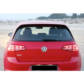 DPT V-1 Heckspoiler (für GTI / R HB, Schwarz Hochglanz) Volkswagen Golf 7/E-Golf 2012-2020 Foto 4