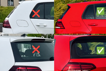 Volkswagen Golf 7/E-Golf 2012-2020 Spoiler DPT V-6 (HB, Schwarz Glanz) Foto 6