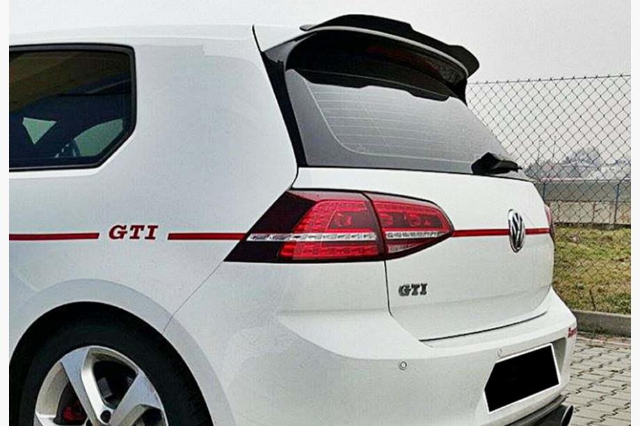 Volkswagen Golf 7/E-Golf 2012-2020 Heckspoiler DPT V-10 (für GTI / R HB, schwarz glänzend) Foto 1